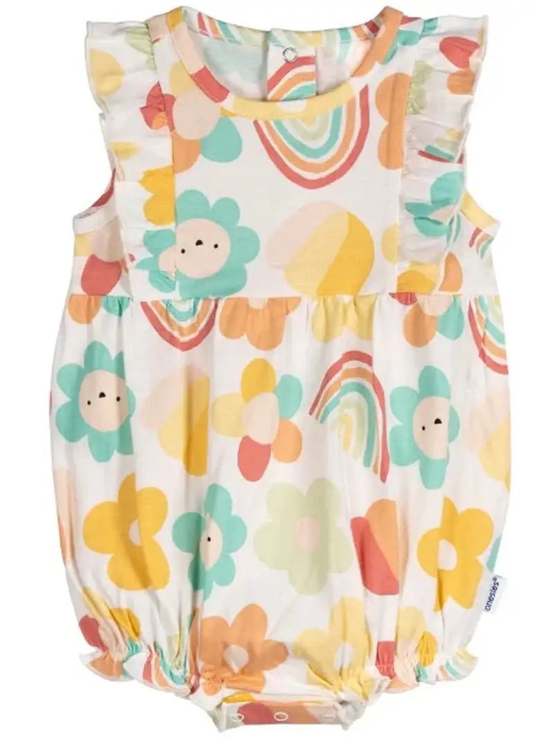 Lumea Sweet Ruffle Baby Girl Rompers 3 - Pack (0 - 24M) - Lumea Baby